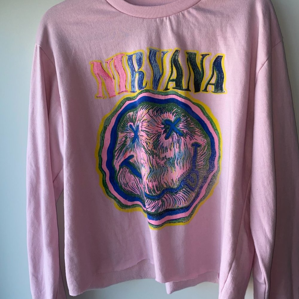 Nirvana Official Store Crewneck Sweatshirt View 2